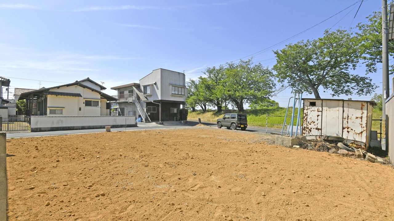 『岡山市南区藤田』建築条件無しのお求めやすい売土地。