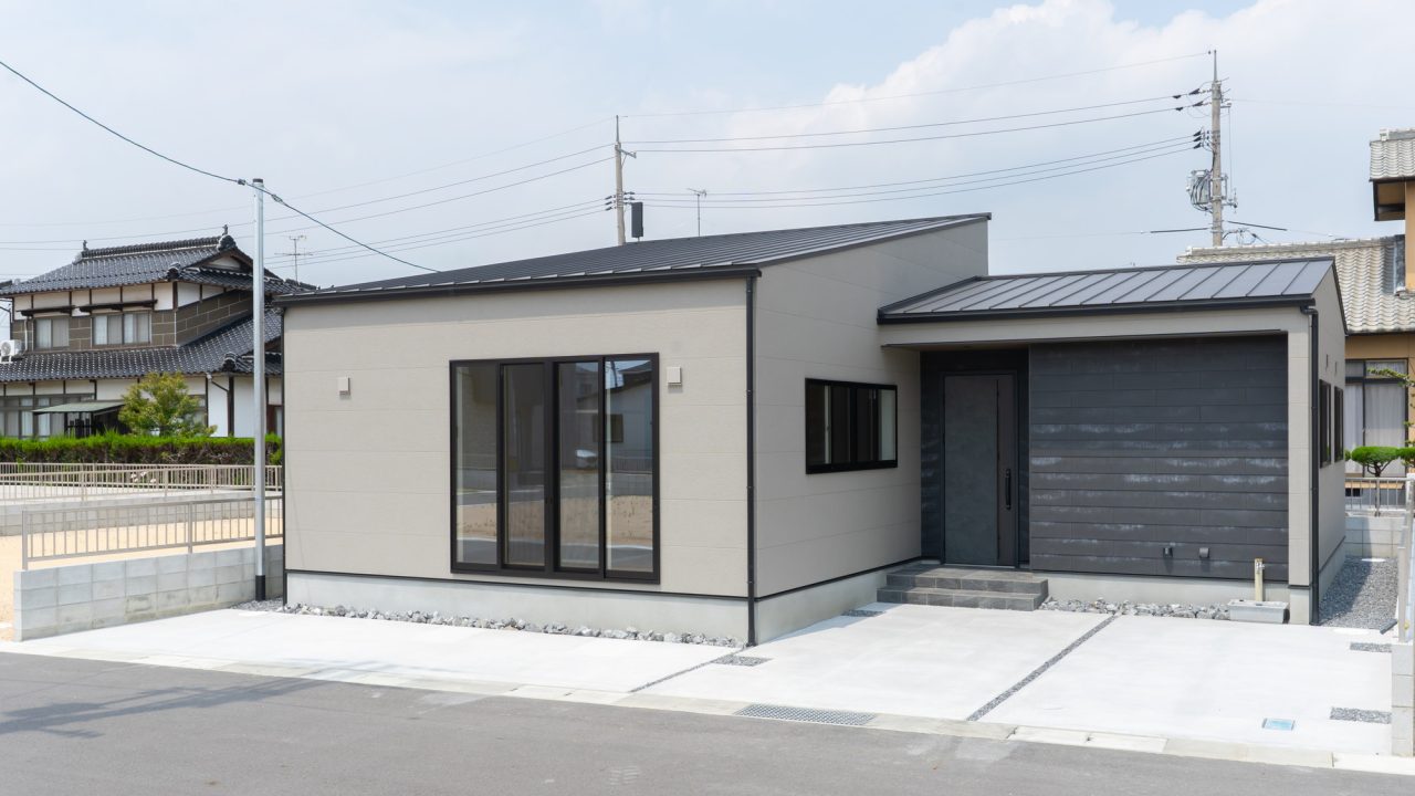 『プライムホーム施工』『長船町福岡』土地50坪台でも実現できる平家暮らし