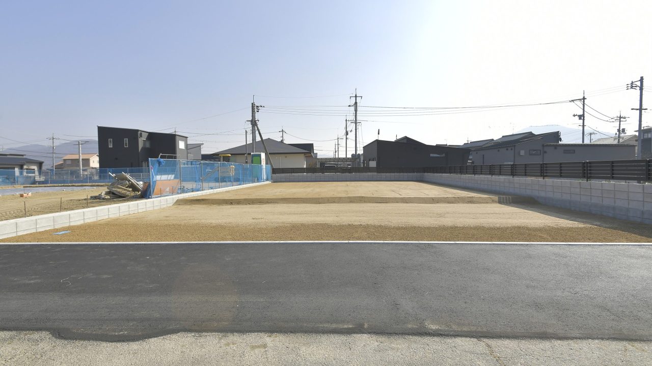 『長船町福里』９６坪もの日当り等、居住性に優れた建築条件無し物件登場☆
